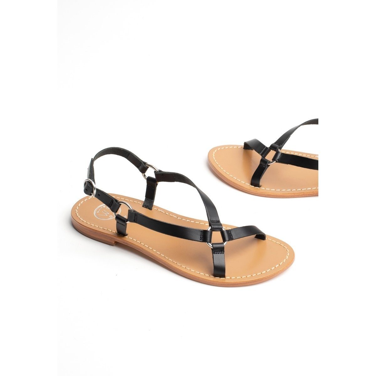 White Sun - Sandales Tendance Tala - Noir - Femme