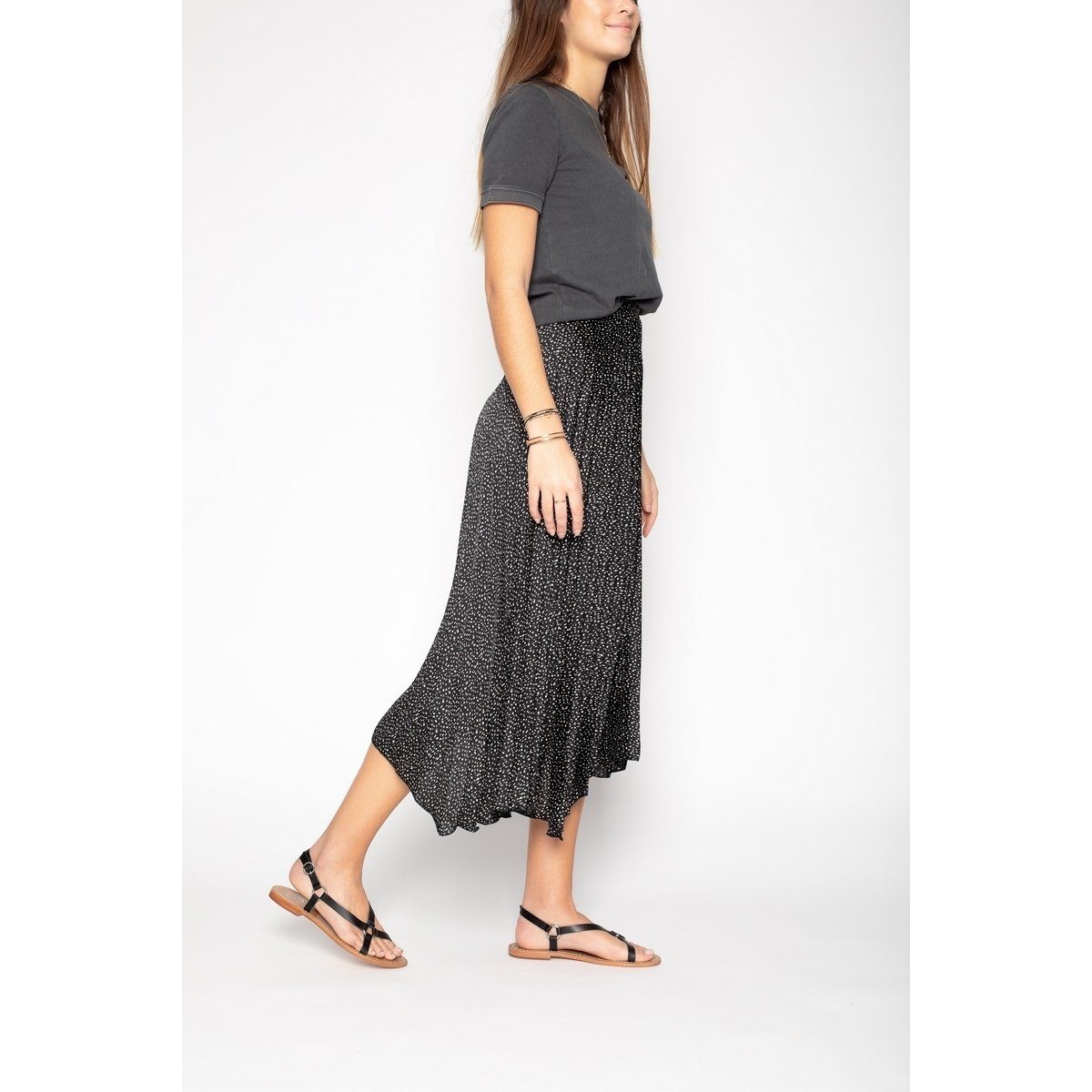 White Sun - Sandales Tendance Tala - Noir - Femme
