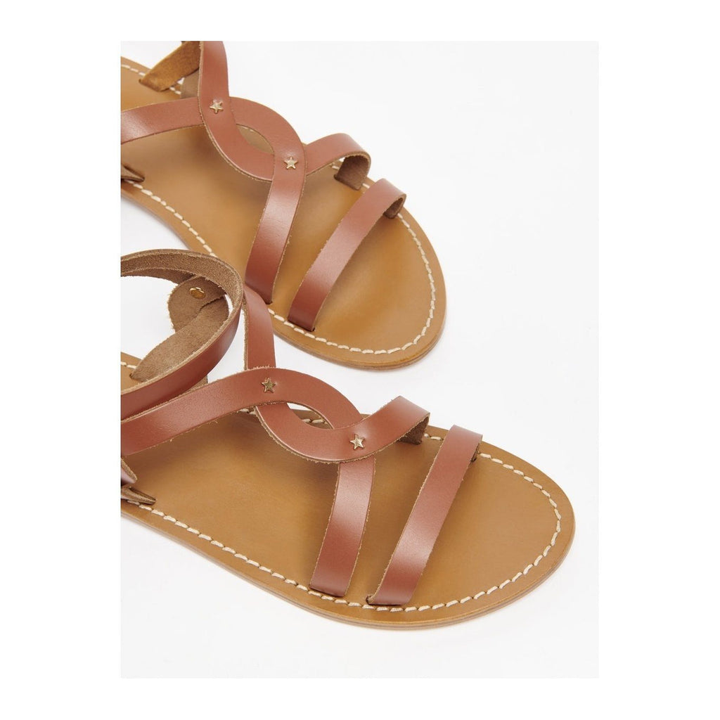 White Sun - Sandalias de tendencia Tiki - Camel - Mujer