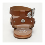 White Sun - Sandales Baani - Camel Goat Leather - Camel