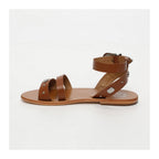 White Sun - Sandales Baani - Camel Goat Leather - Camel