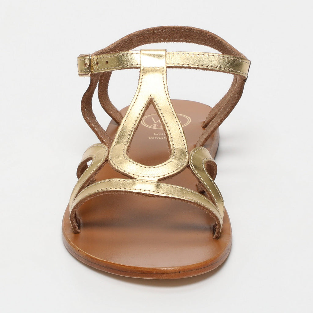 White Sun - Sandales Deepashikha - Dark Gold Buff - Dark Gold