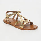 White Sun - Sandales Deepashikha - Dark Gold Buff - Dark Gold