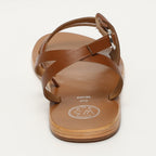 White Sun - Delaram Sandals - Marron Goat Leather - Brown
