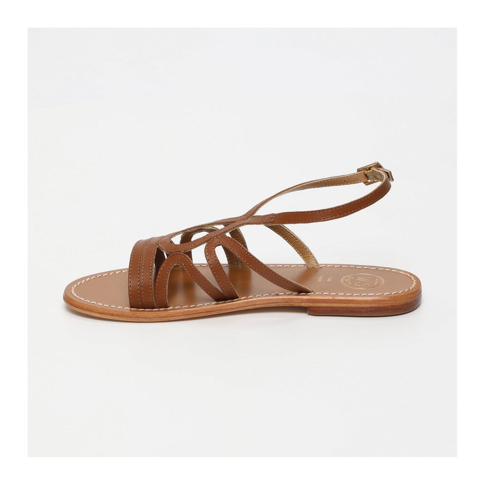 White Sun - Sandalias de tendencia Morgan - Camel