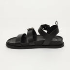 White Sun - Sandalias Tamia - Búfalo negro - Negro