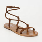 White Sun - Taylee Sandals - Camel Goat Suede - Camel
