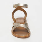 White Sun - Sandales Terri - Platinium Metallic Nappa - Platinium