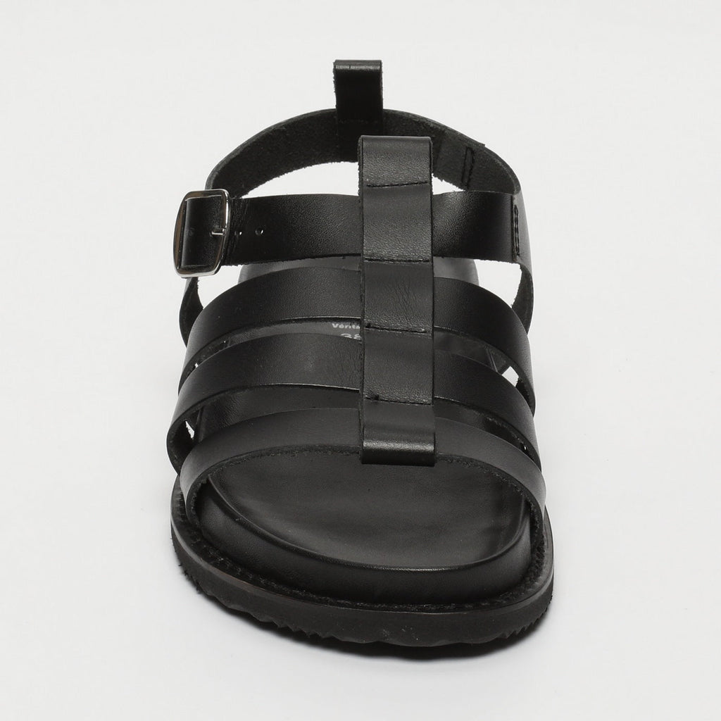 White Sun - Sandales Tyler - Black Buff - Black