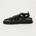 White Sun - Sandales Tyler - Black Buff - Black