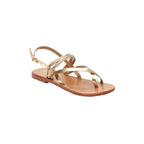 White Sun - Sandales Vanillae - Dark Gold Goat Leather - Dark Gold