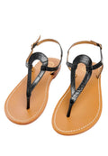 Sandales Varde - Black Croco