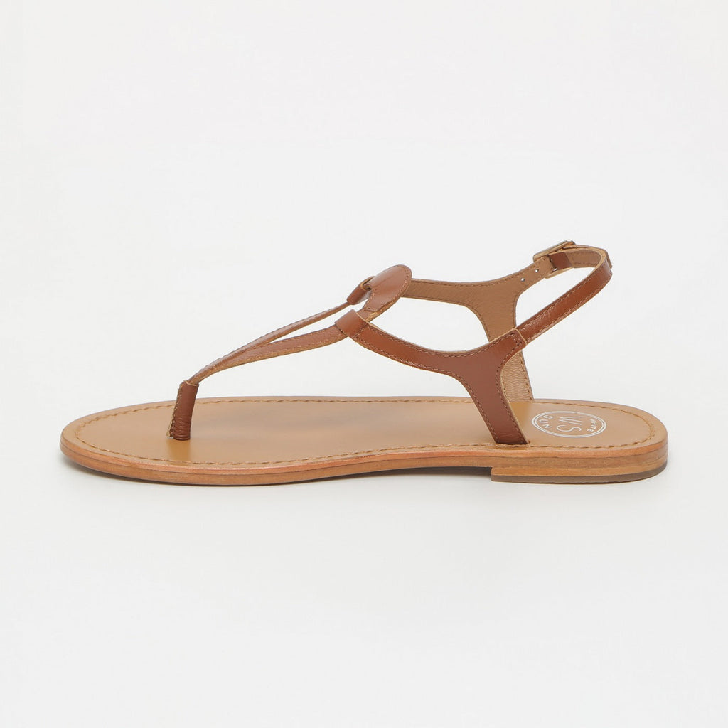 White Sun - Sandales Varde - Marron Goat Leather - Marron