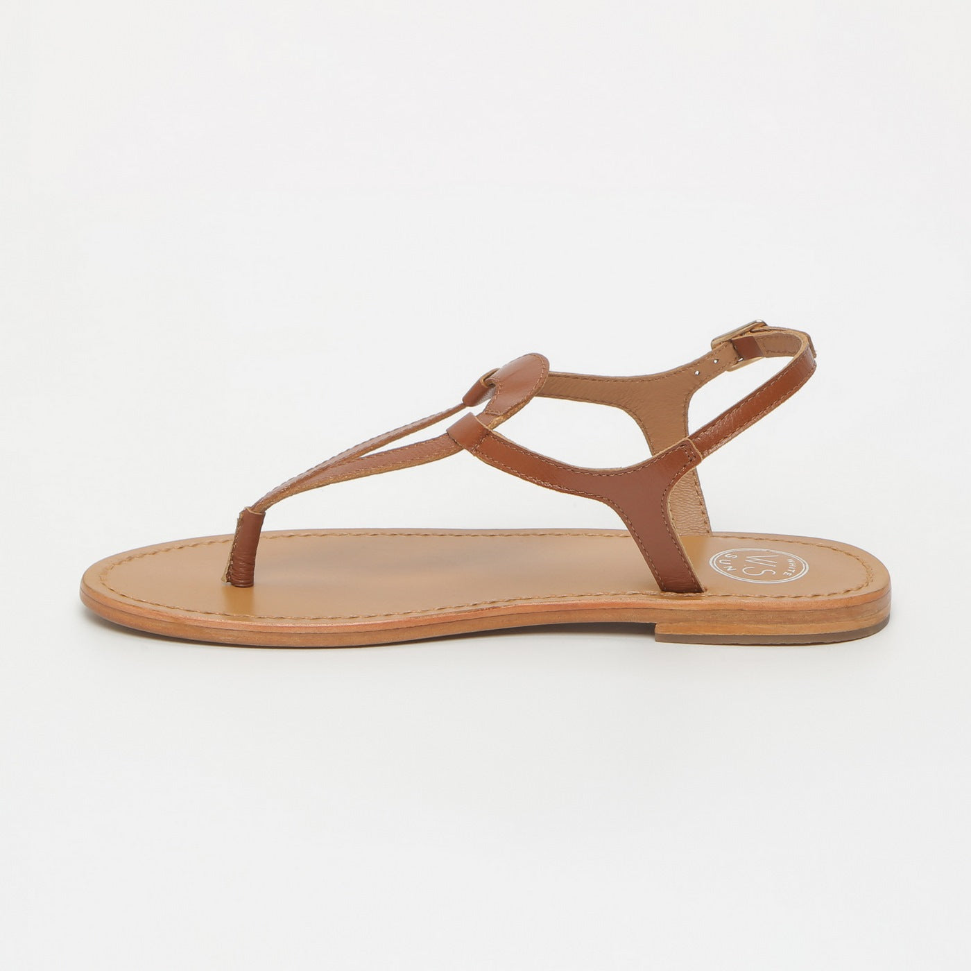 White Sun - Sandales Varde - Marron Goat Leather - Marron