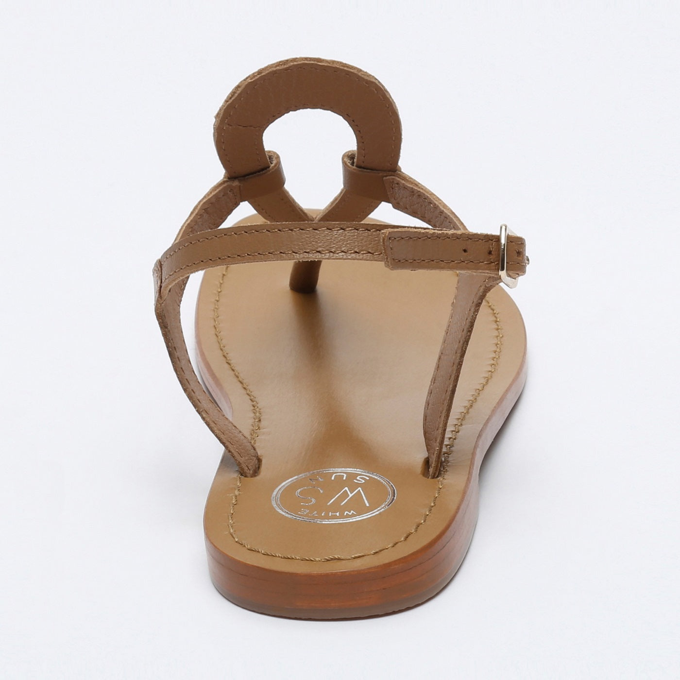 White Sun - Sandales Varde - Marron Goat Leather - Marron