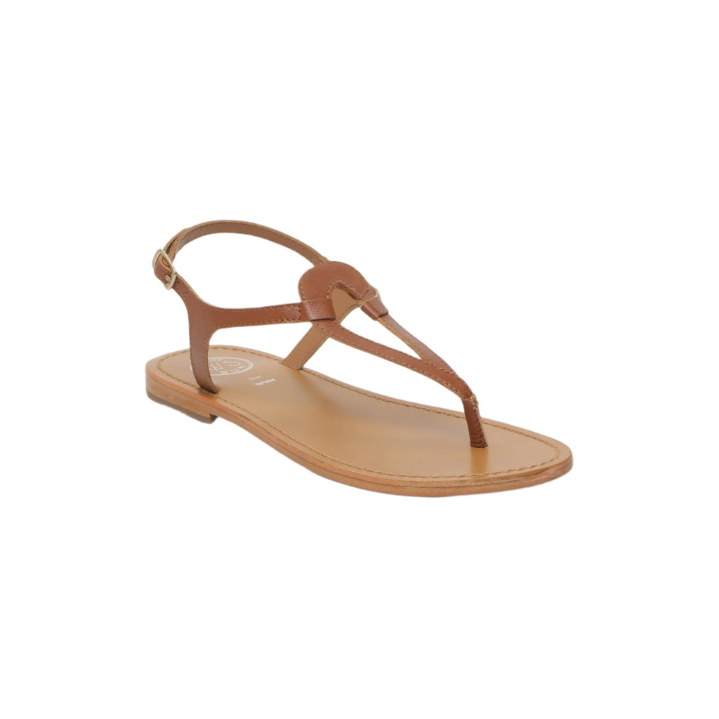 White Sun - Sandales Varde - Marron Goat Leather - Marron