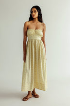 Sardinia Dress - Butter Yellow