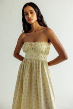 Sardinia Dress - Butter Yellow