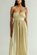 Sardinia Dress - Butter Yellow