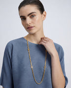 Céline Triomphe Link Long Necklace Vintage