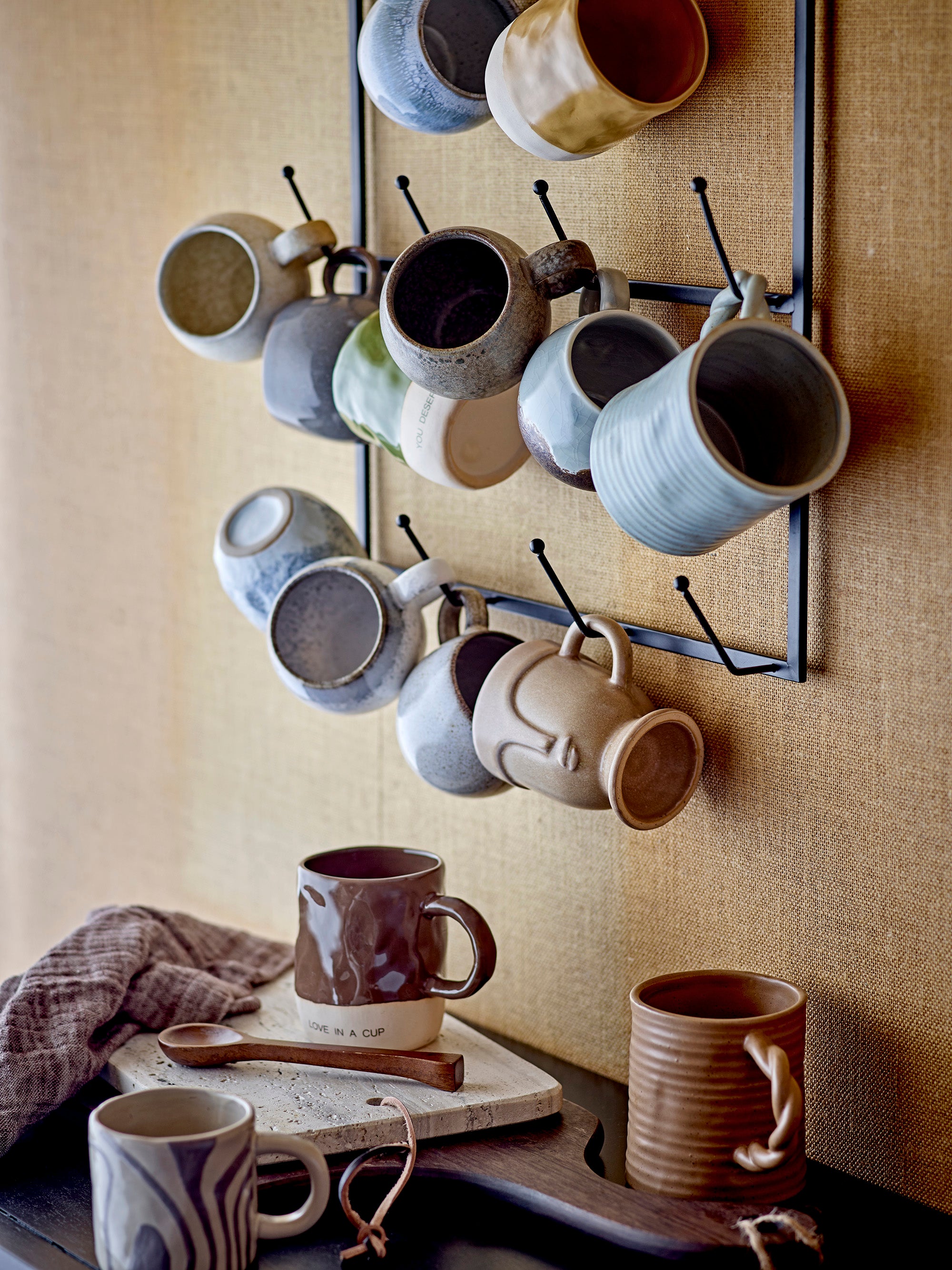 Sameen - Taza - Marrón - Gres