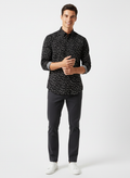 The Kooples - Chemise - Noir Blanc - Homme