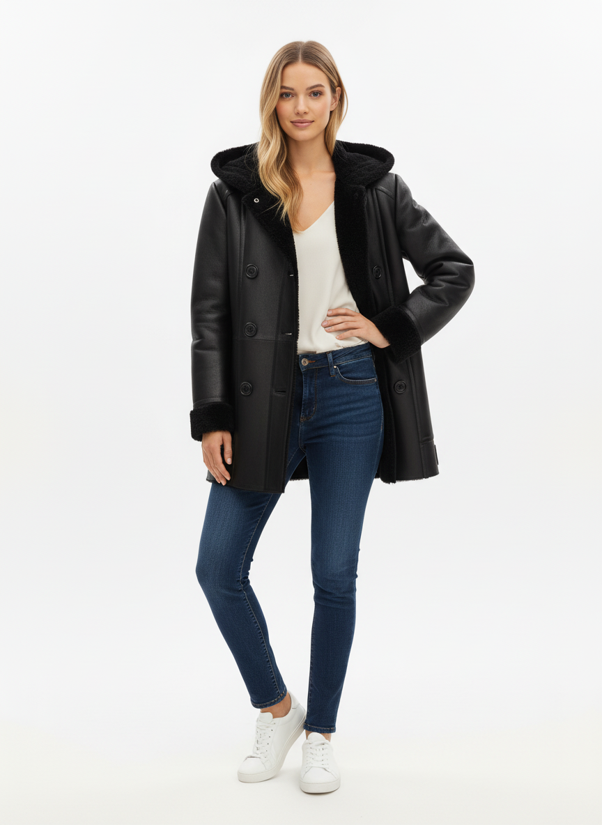Max Mara - Manteau - Noir - Femme