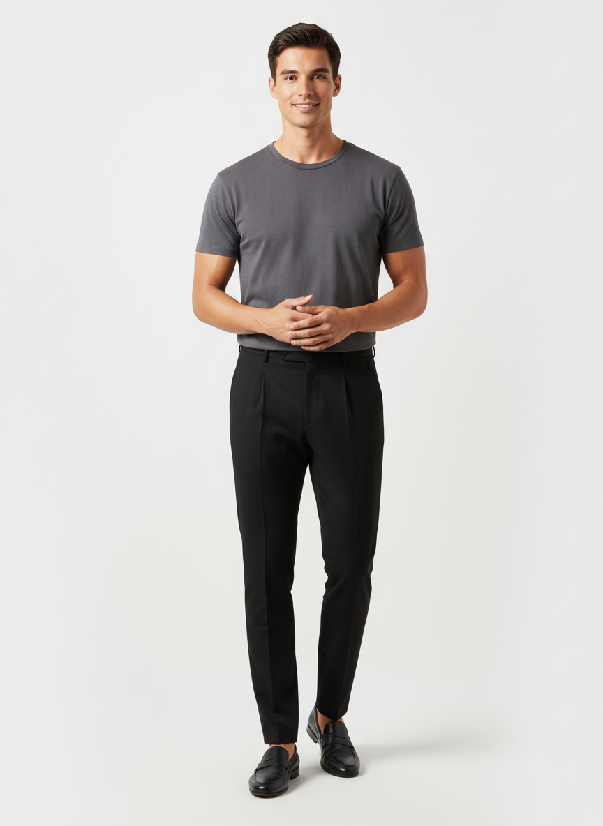 Alexander Mcqueen - Pantalon Cigarette - Noir - Homme
