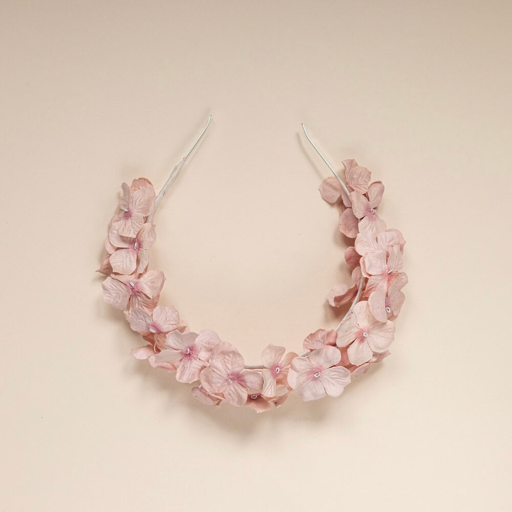 Serre Tête En Papier Rose M