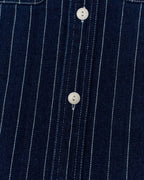 Camisa vaquera a rayas Vacay - Indigo