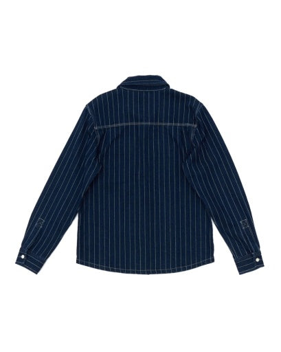 Camisa vaquera a rayas Vacay - Indigo