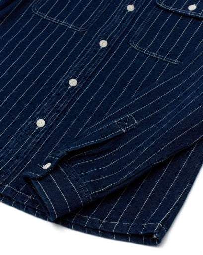Camisa vaquera a rayas Vacay - Indigo