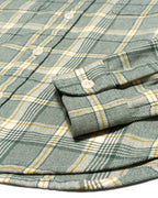 Chemise Vacay Check - Tendril Green
