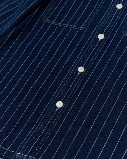 Camisa vaquera a rayas Vacay - Indigo