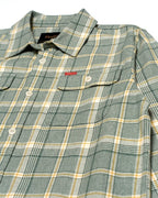 Chemise Vacay Check - Tendril Green