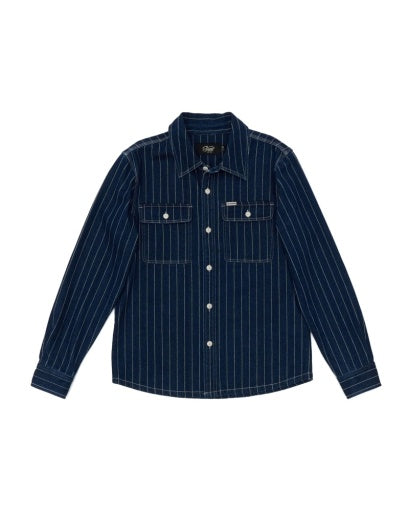 Camisa vaquera a rayas Vacay - Indigo