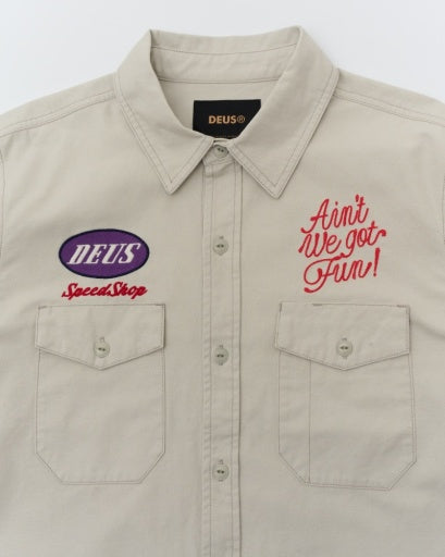 Chemise Tin Lizzie - Dirty White