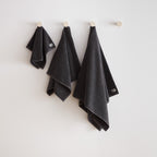 dark gray bath towel organic cotton portugal 600 grams
