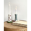 Set Of 2 Fitz Candlesticks - Multicolor