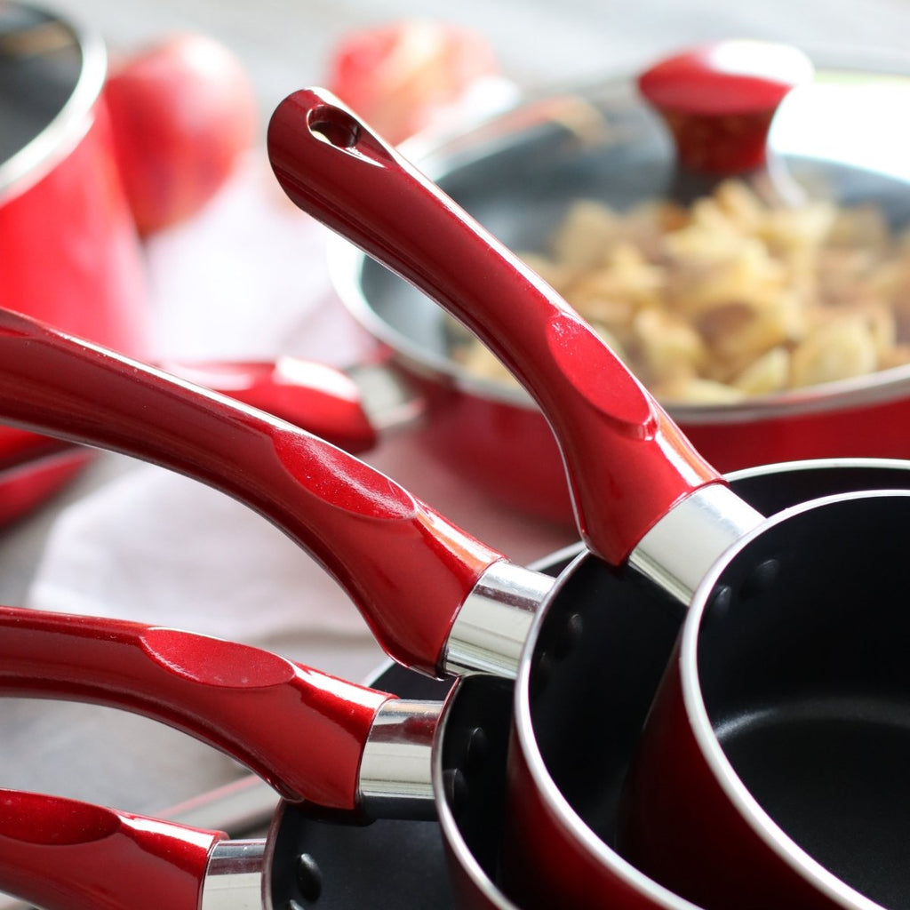 Cerise - Set De 3 Casseroles - Aluminium - 14/16/18 Cm
