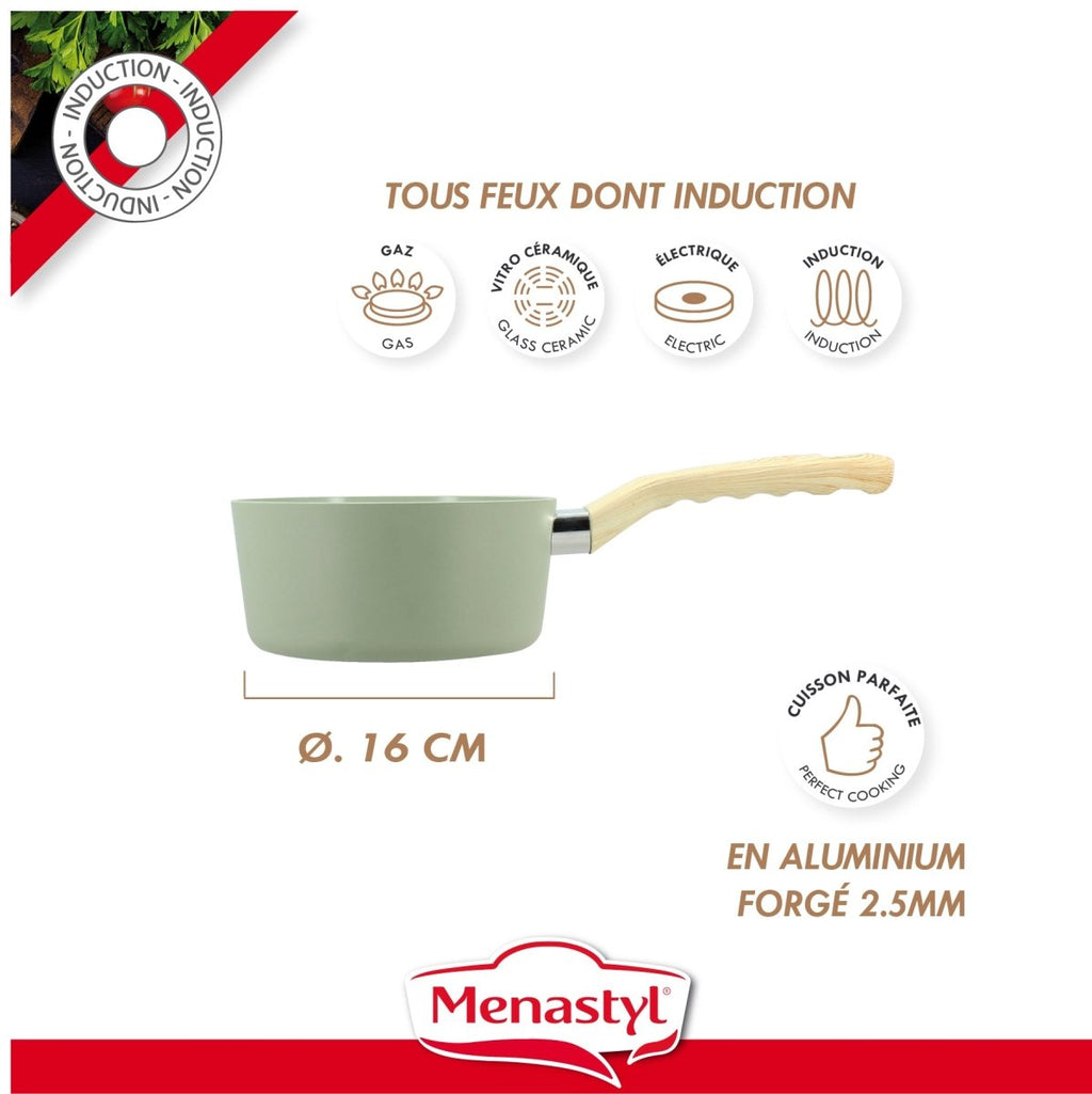 Colorama - Set De 3 Casseroles - 16/18/20 Cm