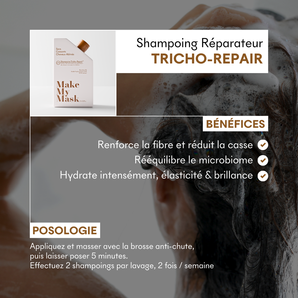 Shampoing Cheveux Secs Tricho-Repair Ph5