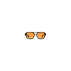 Lunettes De Soleil Lunettes De Soleil Shipo - Noir Orange