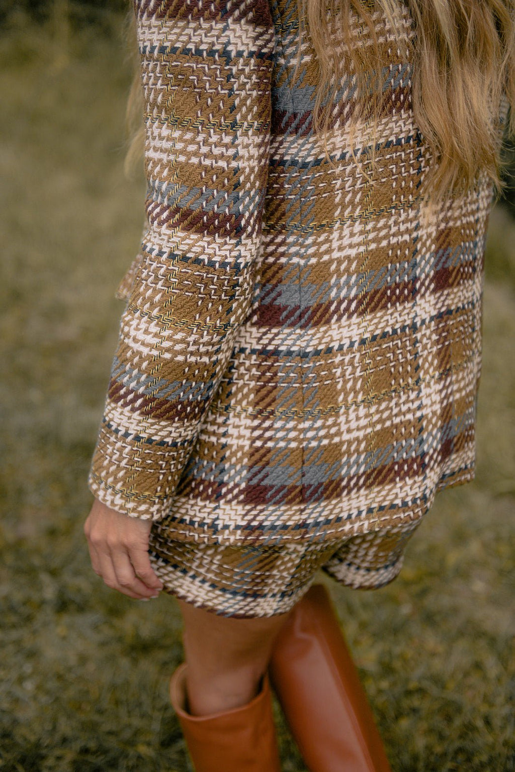 Plume Paris - Shorts Carlota Tweed - Multicolor