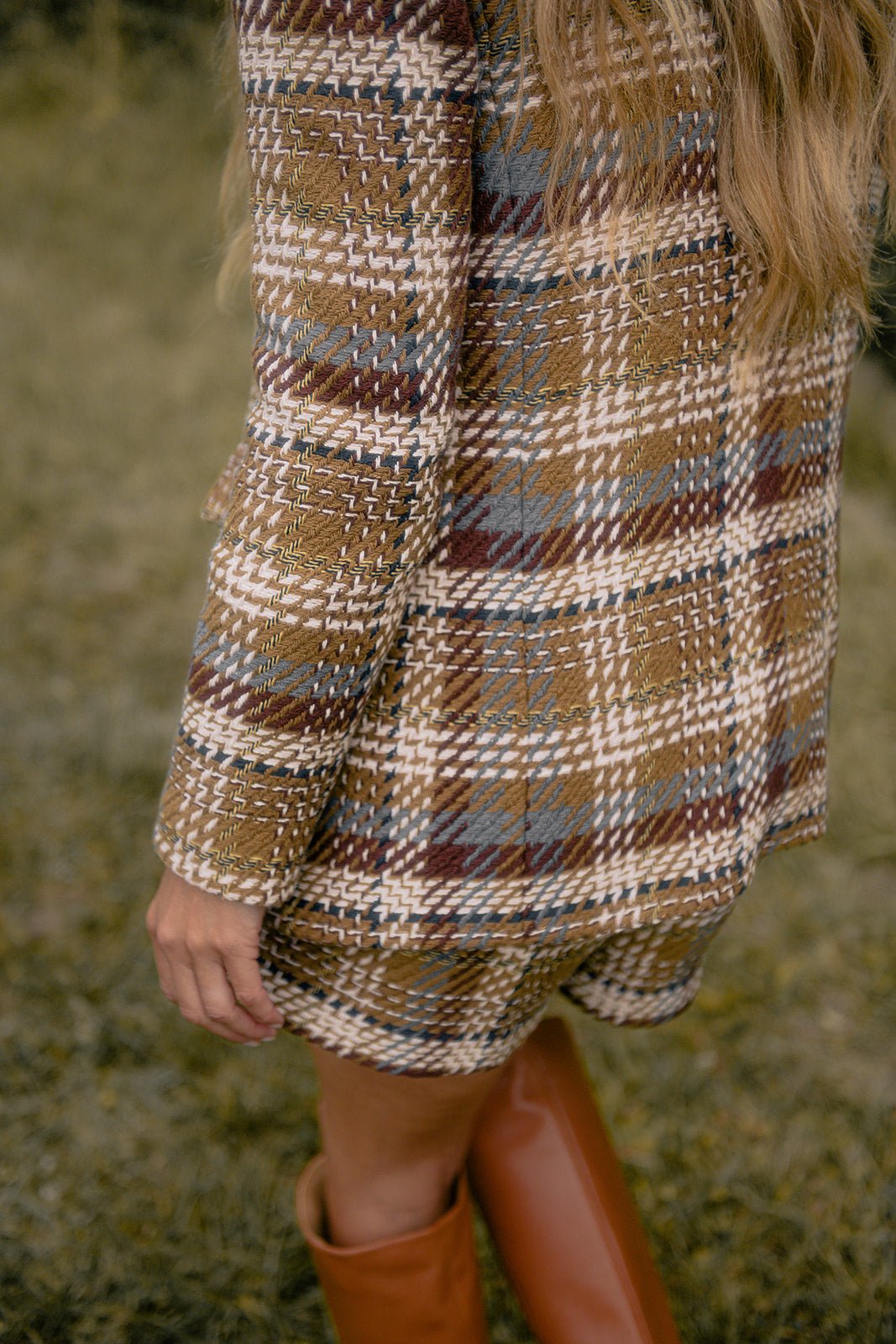 Plume Paris - Shorts Carlota Tweed - Multicolor