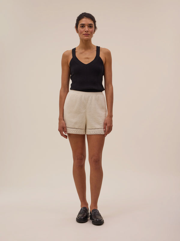 Short Maï - Blanco - Mujer