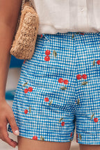 SHORT GEORGE CHERRY BLUE