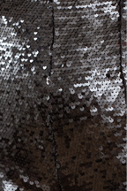 Short Giorgio Sequin Plat Noir