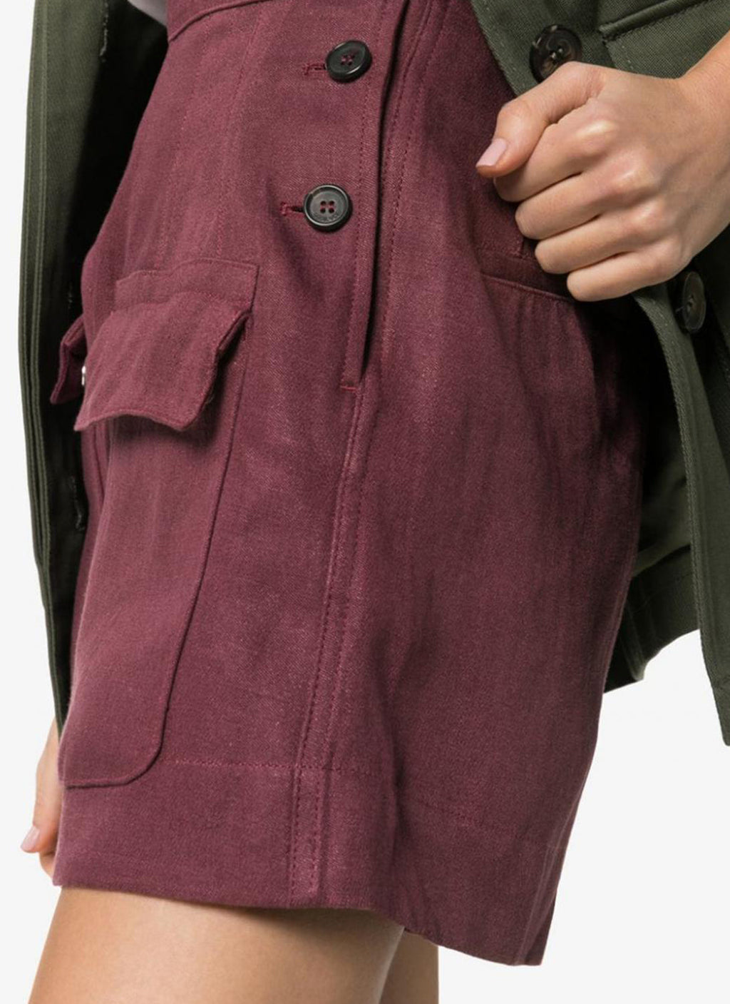 Golden Goose - Short - Violet - Femme