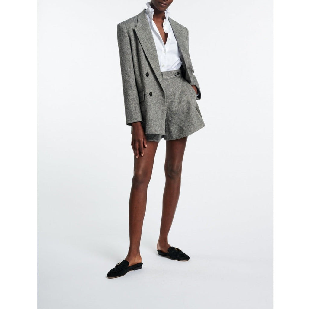 Pacey Shorts - Beige & Black